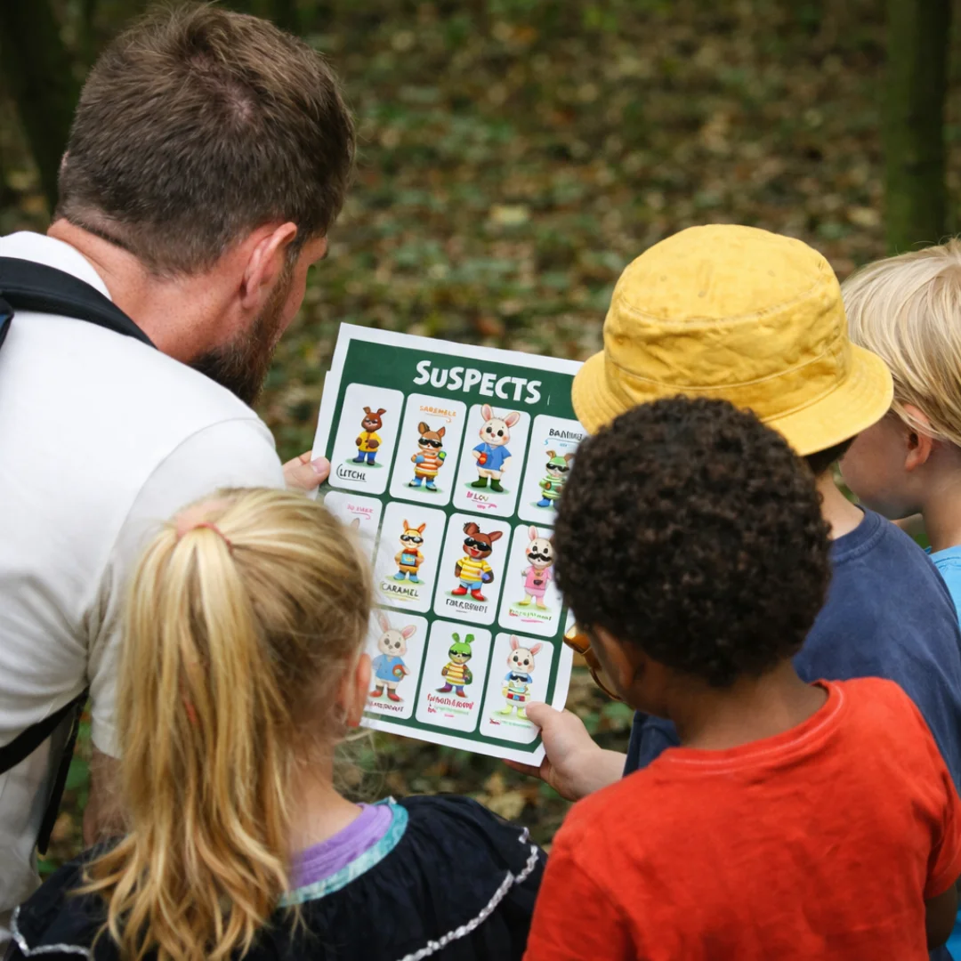 Jeu de piste pour enfants dans le parc du Château de Flaugergues, activité famille en Hérault