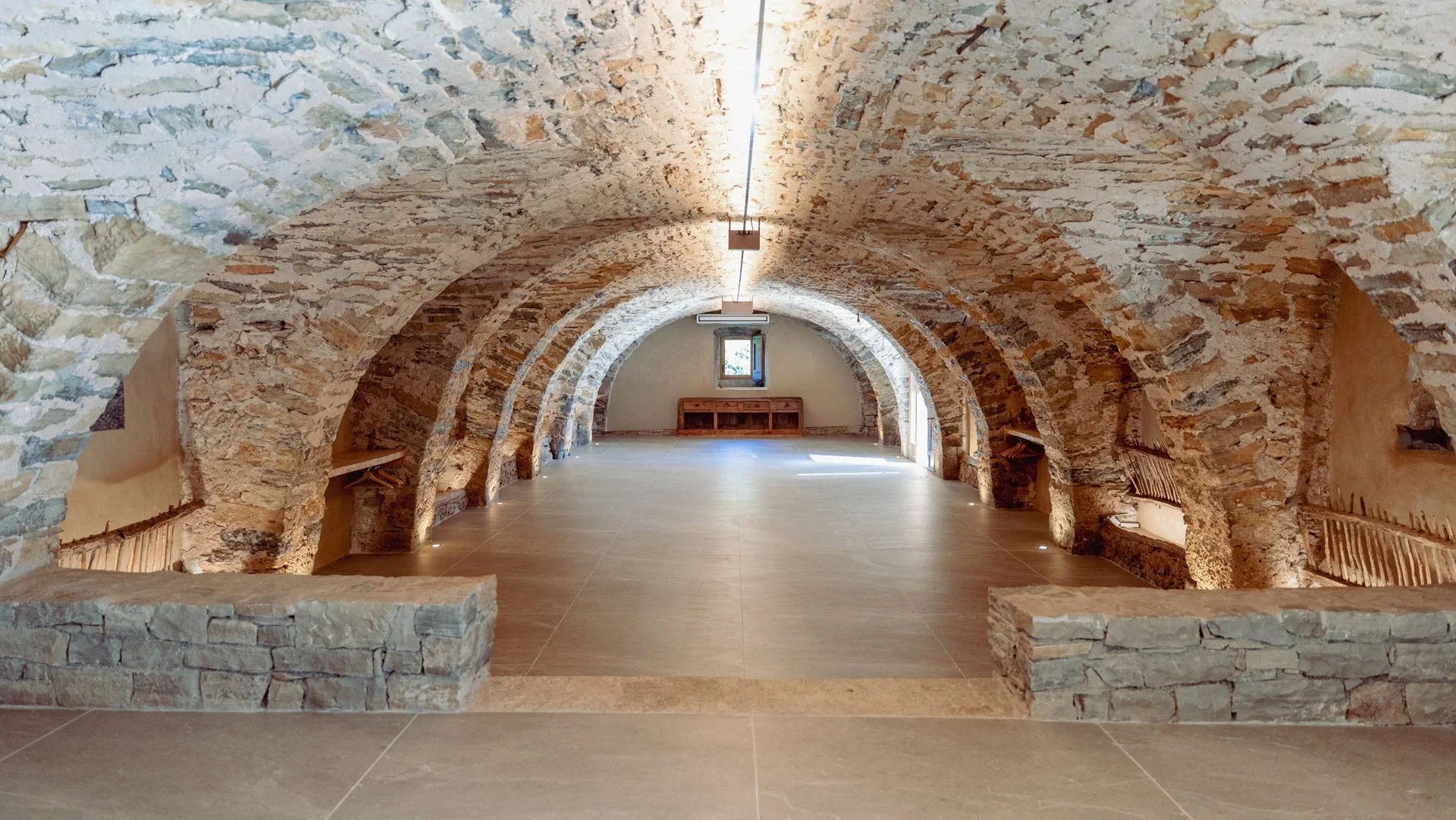 Salle de bain privative moderne de l'hébergement du domaine