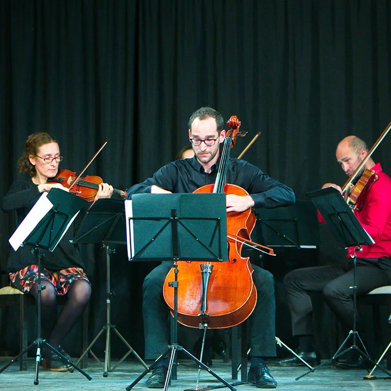 Trio à cordes en concert au Domaine de la Tour Hérault, musique classique pour mariage