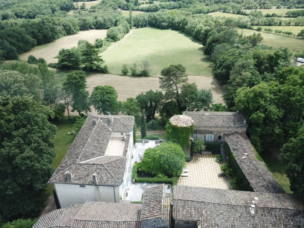 Château de Saint Félix - Vue - Saint felix de pallieres