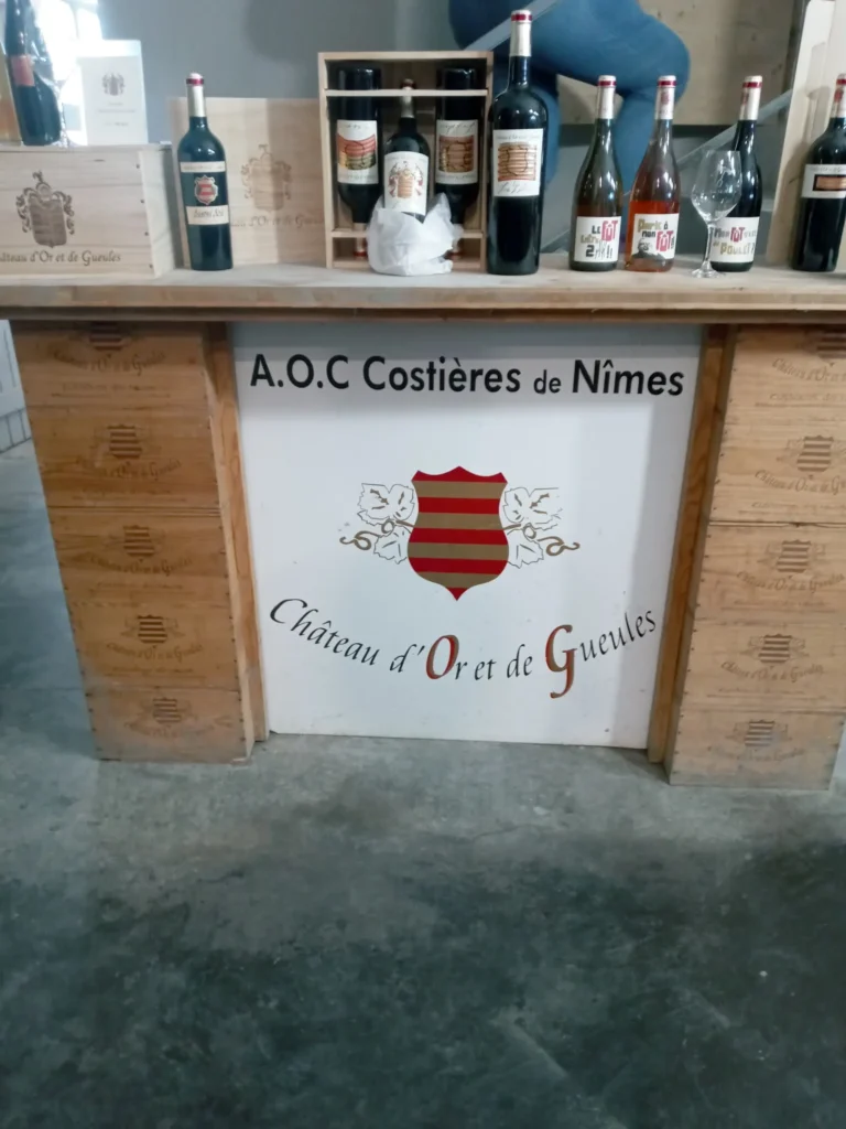 Château d'Or et de Gueules - terrasse - Saint-Gilles (Gard)
