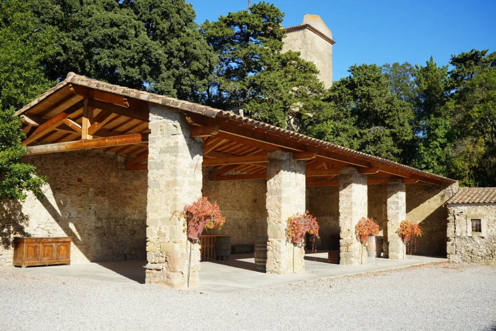 Château Fontiès grange réception mariage Fonties-d'Aude