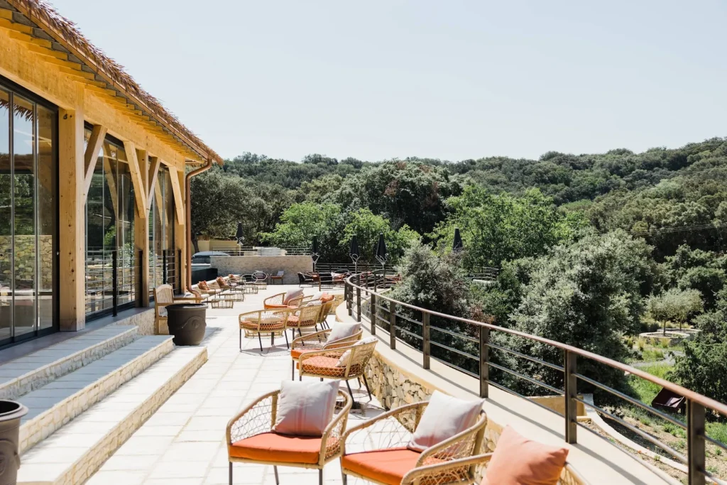 Domaine Le Grand Belly vue Rochefort Du Gard