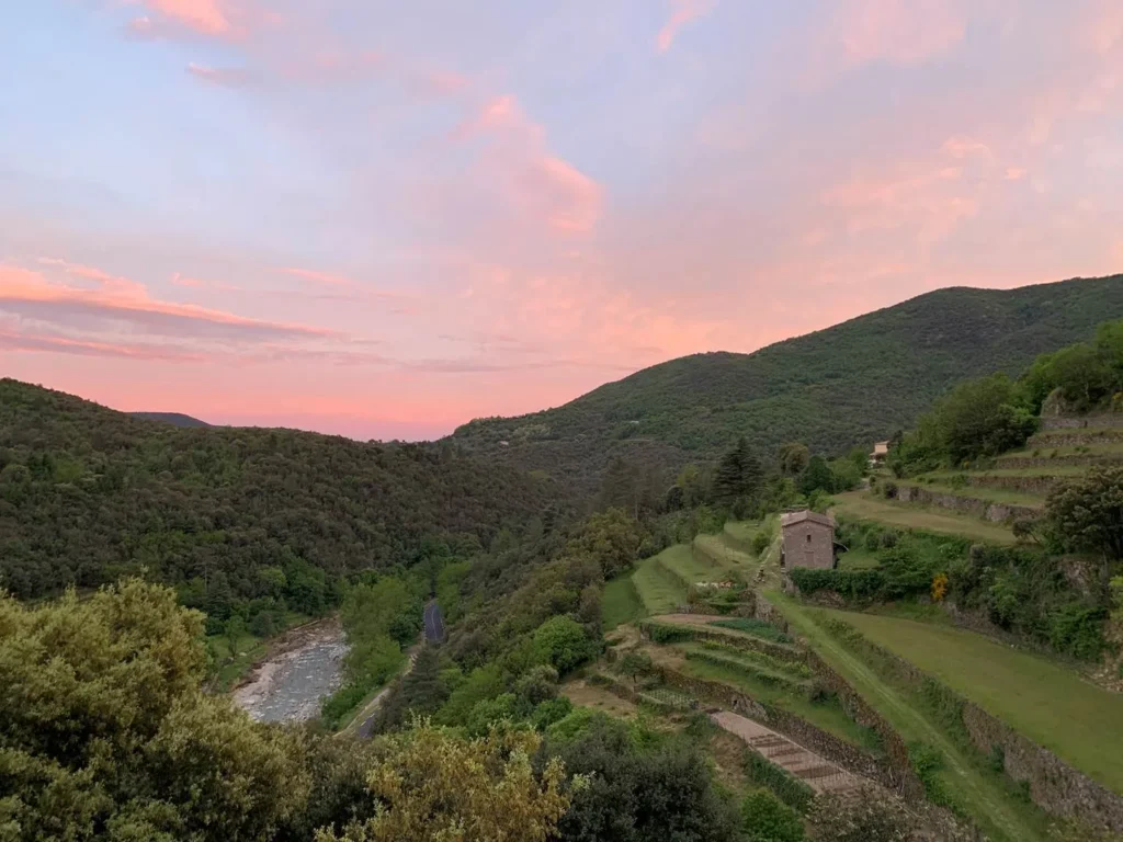 Le Château des Pauses - Vue - Saint andre de majencoules