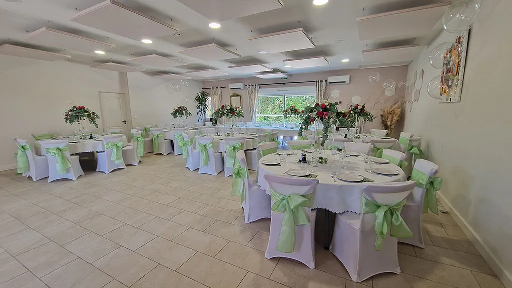 Le Mas des Sagnes - domaine mariage Collias Gard - salle reception